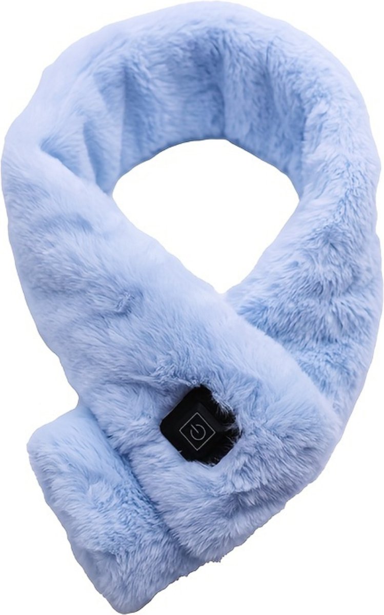 Bovista Verwarmde Sjaal - Winter - Elektrische Sjaal Oplaadbaar - USB - Dames & Heren - Blauw