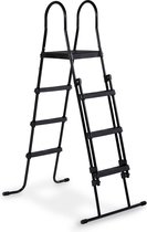 Échelle de piscine EXIT pour hauteur de cadre de 108-122cm - noir