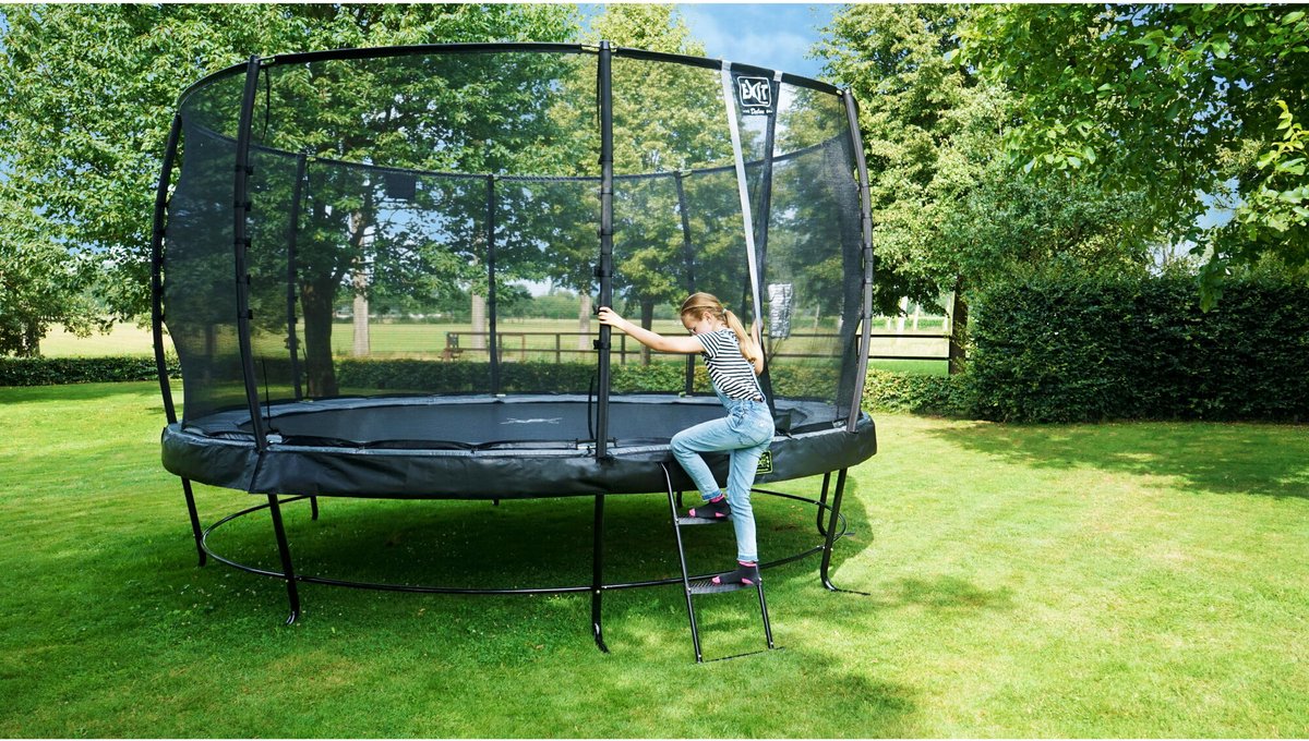 EXIT Trampoline Ladder Framehoogte 80-95cm