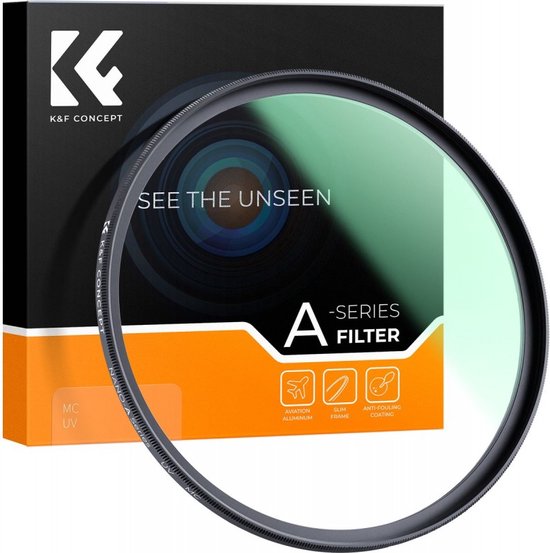 K&F Concept 72mm MC UV filter slim