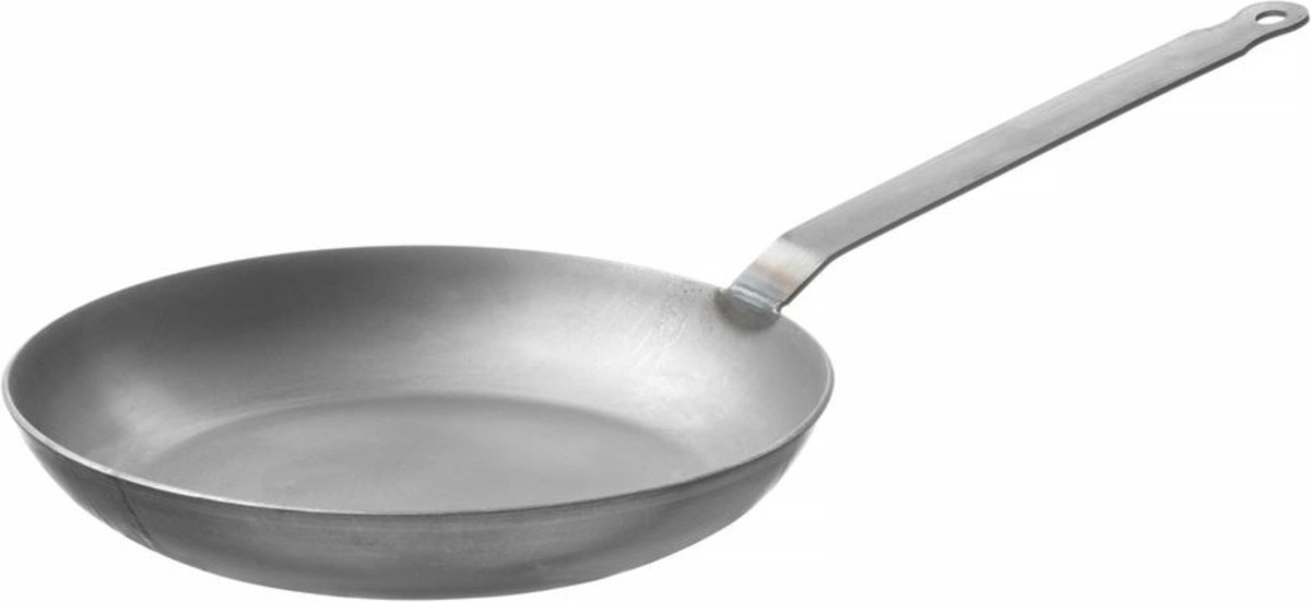 Koekenpannen van klassiek staal 18 cm