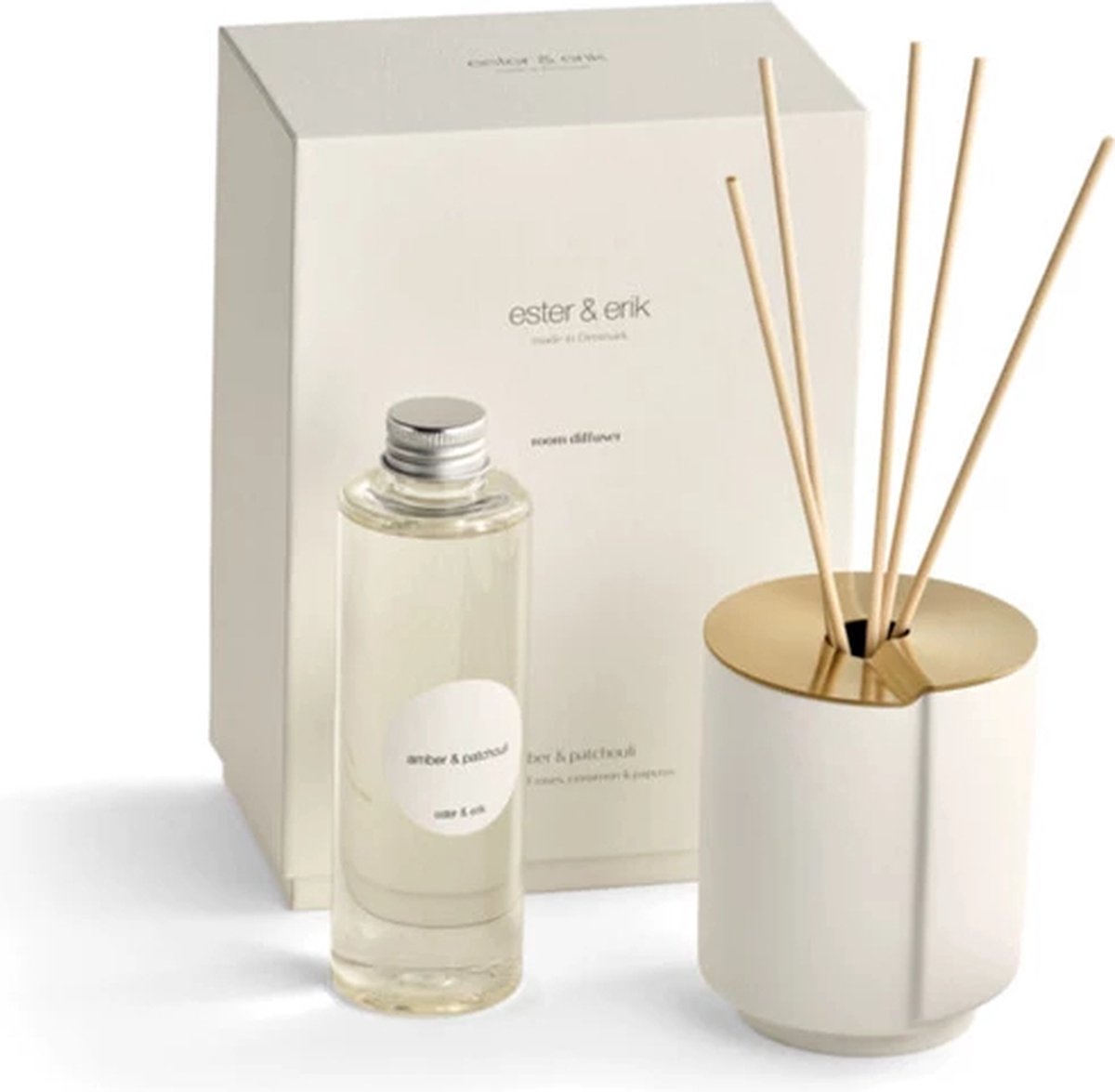 Goedkoopste Ester & Erik Scented diffuser amber & patchouli