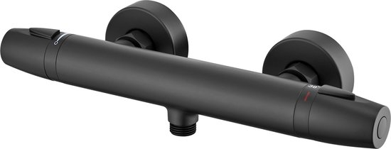 Atlantic Regendoucheset Asher Met Handdouche 3 Standen En Thermostaatkraan Chroom Hartafstand Kraan 12 Cm