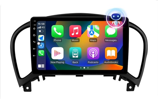 Bol.com Nissan Juke | 2010 - 2015 | Carplay & Android auto | 2GB & 32GB | Autoradio met navigatie | Radio scherm | 2010 2011 201... aanbieding