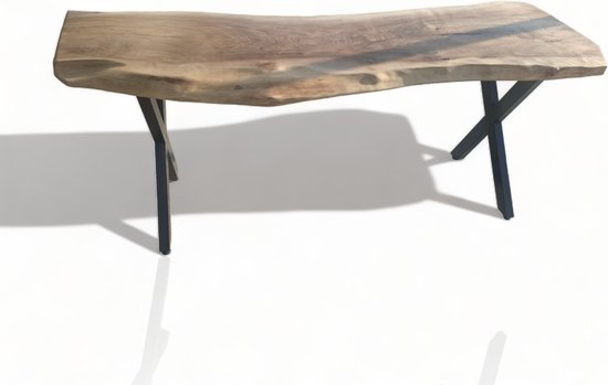 Live Edge tafel 4 Two stoelen koop je bij