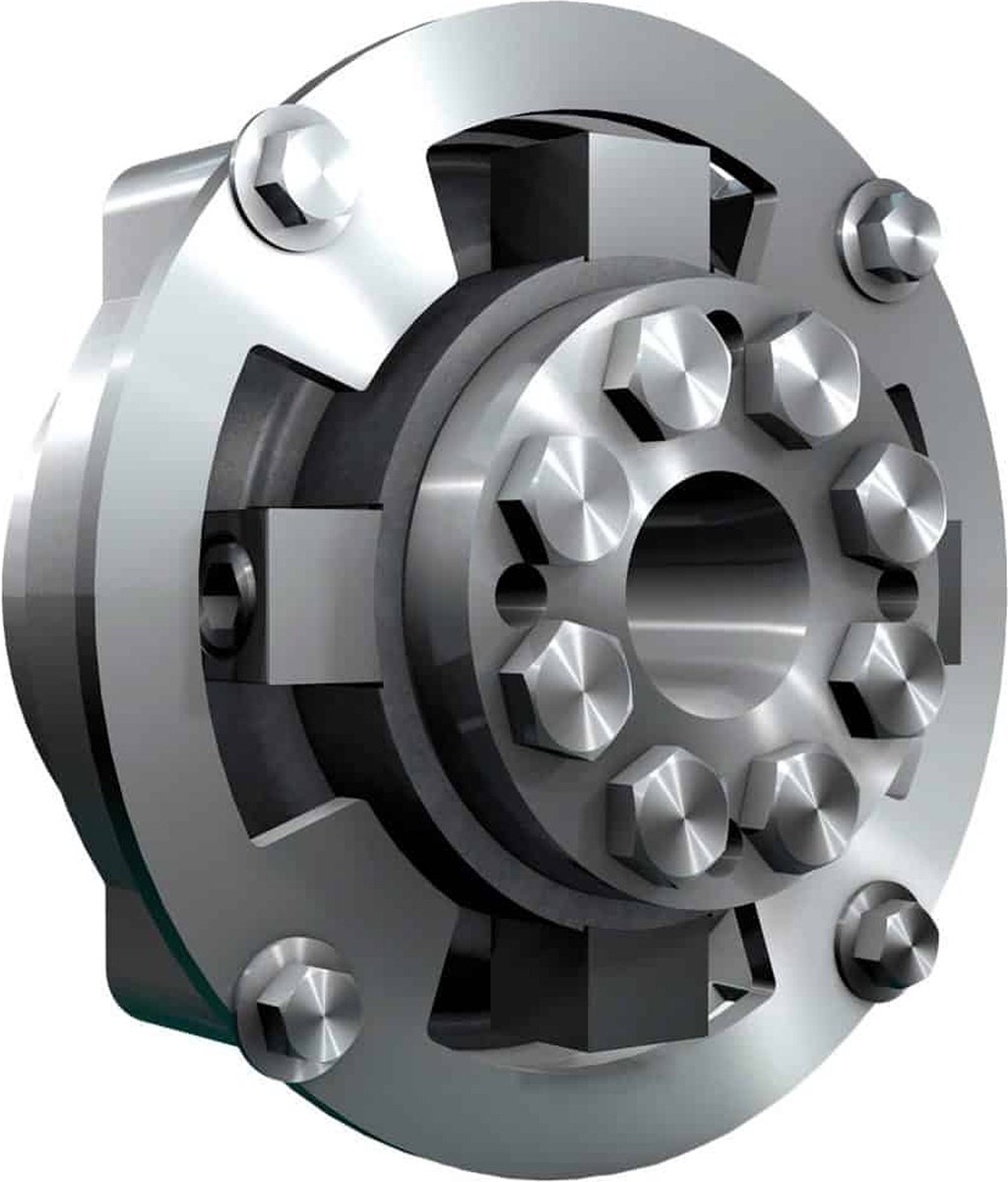 Centaflex koppeling, M-160 3.2, max. 500Nm (plezier), D=60mm, Tk=80mm, Z=4x90°, M=M10