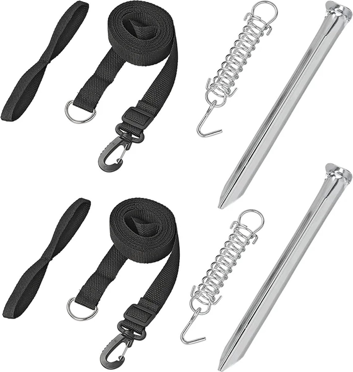 VCTparts® Stormband Set 2x3m Universeel Ideaal voor Caravan- en Camperluifels en Voortenten