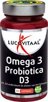 Bol.com Lucovitaal Voedingssupplementen Omega 3 Probiotica D3 60Capsules aanbieding