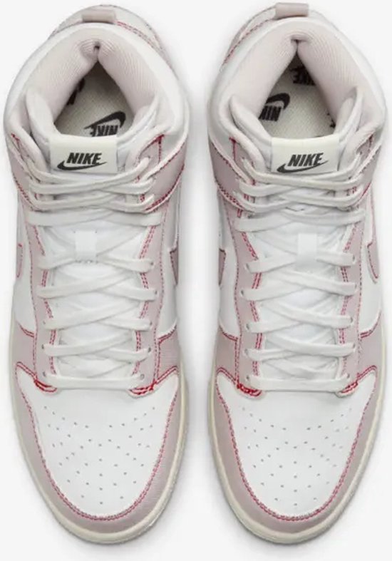 Nike Dunk High 1985 'Barely Rose Denim' - maat EU40.5 - DQ8799-100 - roze -  wit -... | bol