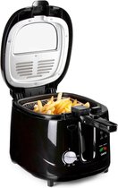 Bol.com Friteuse 25 l kunststof zwart - grote capaciteit professioneel gebruik aanbieding