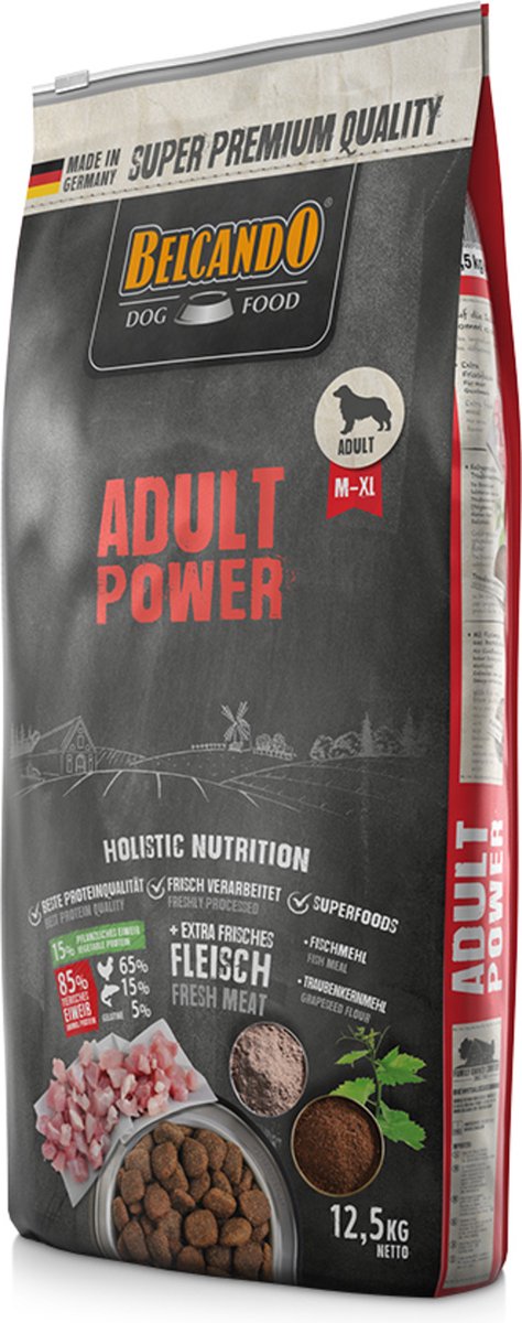Belcando Belcando Adult Power - Hondenvoer - 12.5 kg