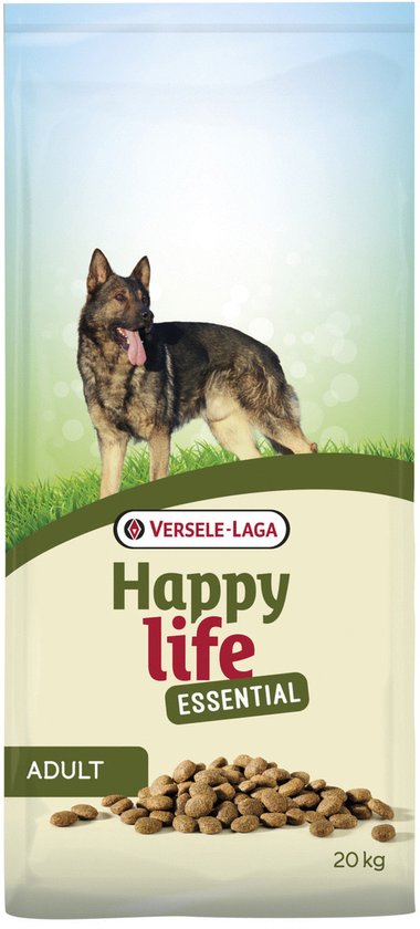 Happy Life Essential - Hondenvoer - 20 kg