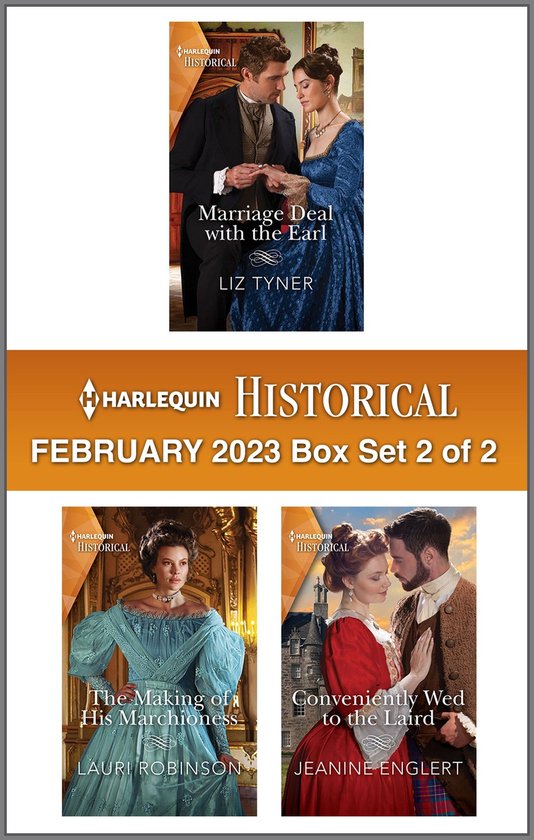 Harlequin Historical February 2023 - Box Set 2 of 2 - cover