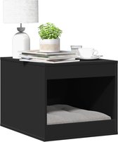 vidaXL - Kattenbakkast - 47x59x42 - cm - bewerkt - hout - zwart