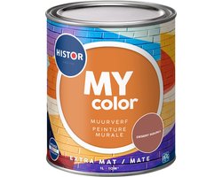 Histor MY Color Muurverf Extra Mat - Reinigbaar - Extra Dekkend - 2.5L - Desert Squall - Rood