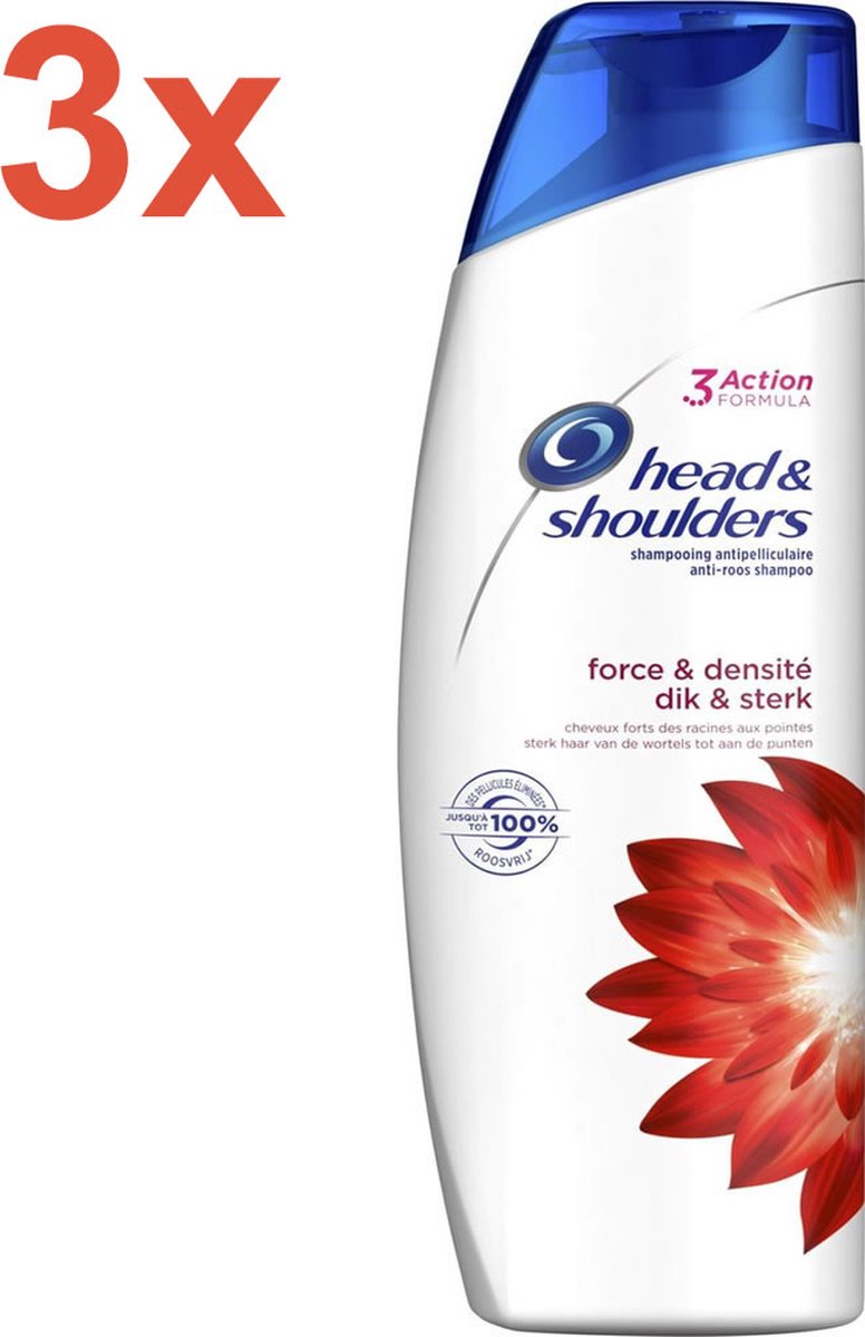 Head & Shoulders Anti Shampoo Voordeelverpakking - 2in1 3x225 ml