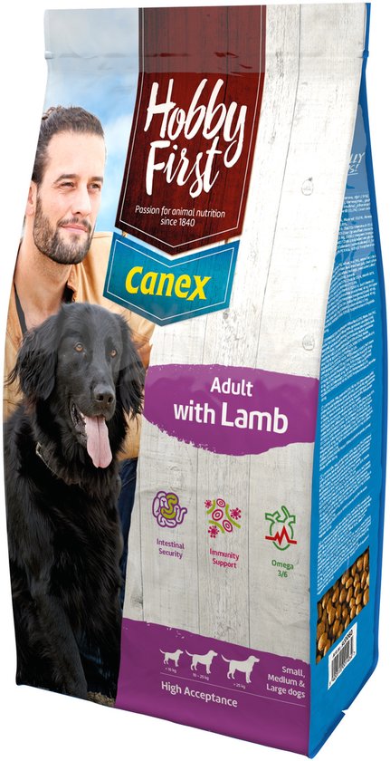 Hobbyfirst canex adult met lam - 3 KG
