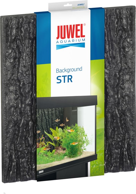 Juwel Achterwand - Aquarium Decoratie - 50 cm x 60 cm - Zwart