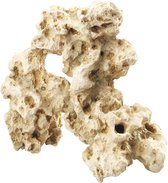 Aqua Della Calari Rock M Aquarium Dekoration – Natursteine Beige Ca. 1,1 Kg Für Süß- & Meerwasser, Aquascaping & Terrarien