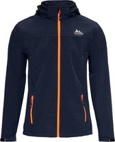 Nordberg Mats - Softshell Outdoor Zomerjas Heren - Navy/Donkerblauw Melange - Maat XL