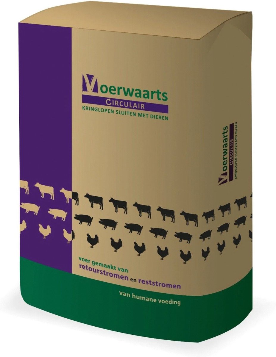 Voerwaarts Circulaire Legkorrel - Kippenvoer - 4 kg Geschikt Voor Alle Volwassen Kippen