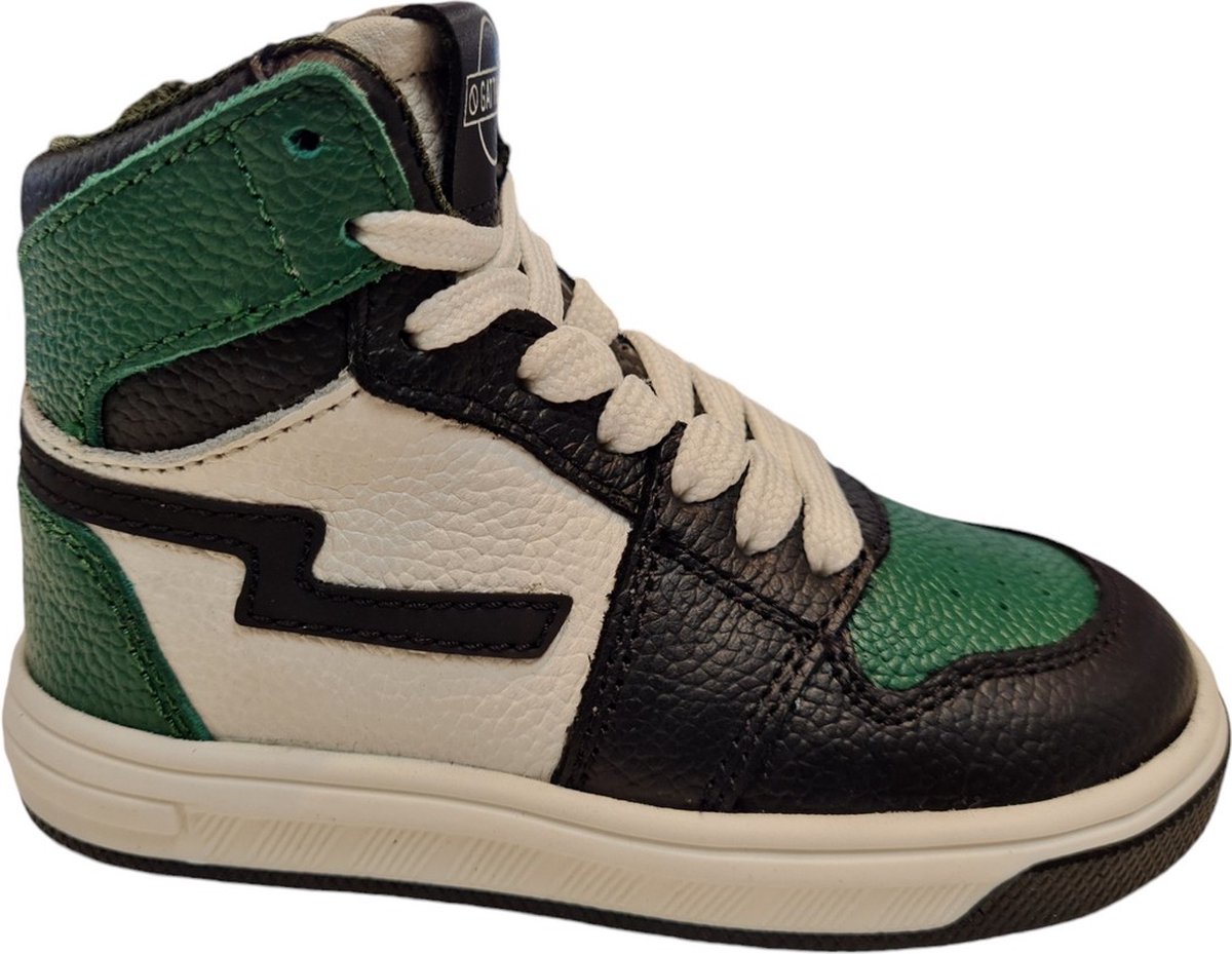 Gattino Y1012 224 65CO Groen Combi Jongens Sneakers - Groen - 25