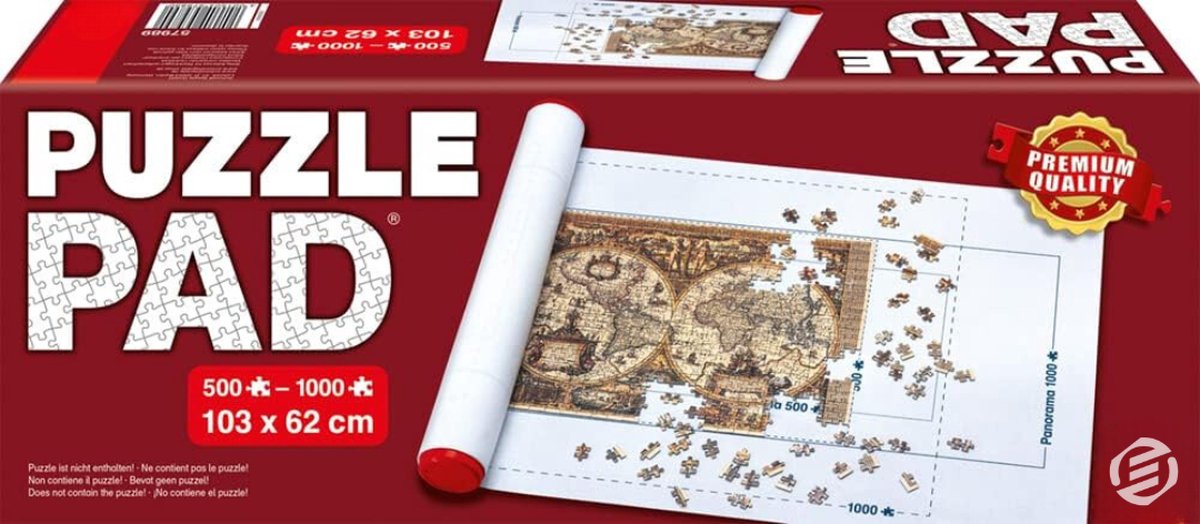 Equivera Puzzelplaat - Puzzelmat - Puzzelbord - Puzzel Plaat - Puzzelplank - Puzzelbord