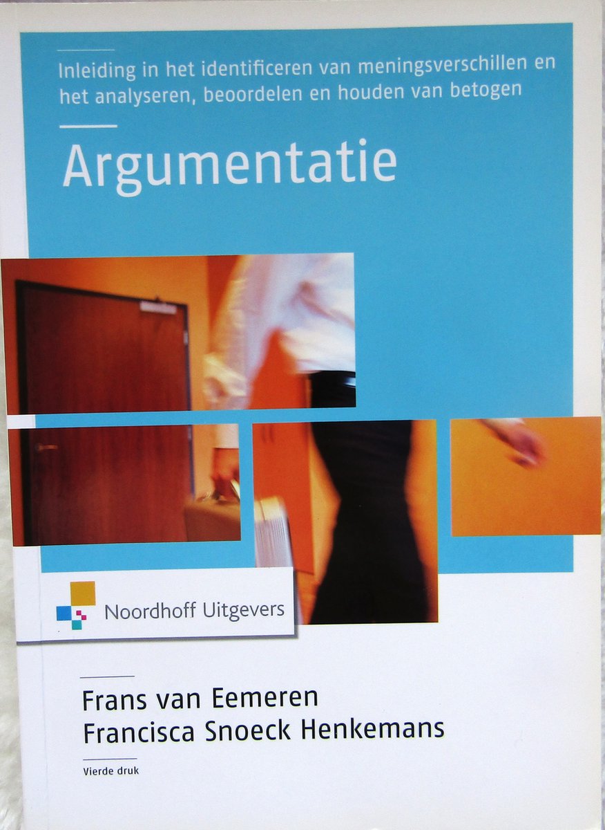 Omslag van Argumentatie