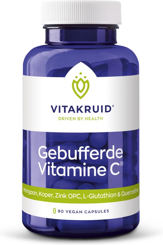 Vitakruid Gebufferde Vitamine C - 90 capsules