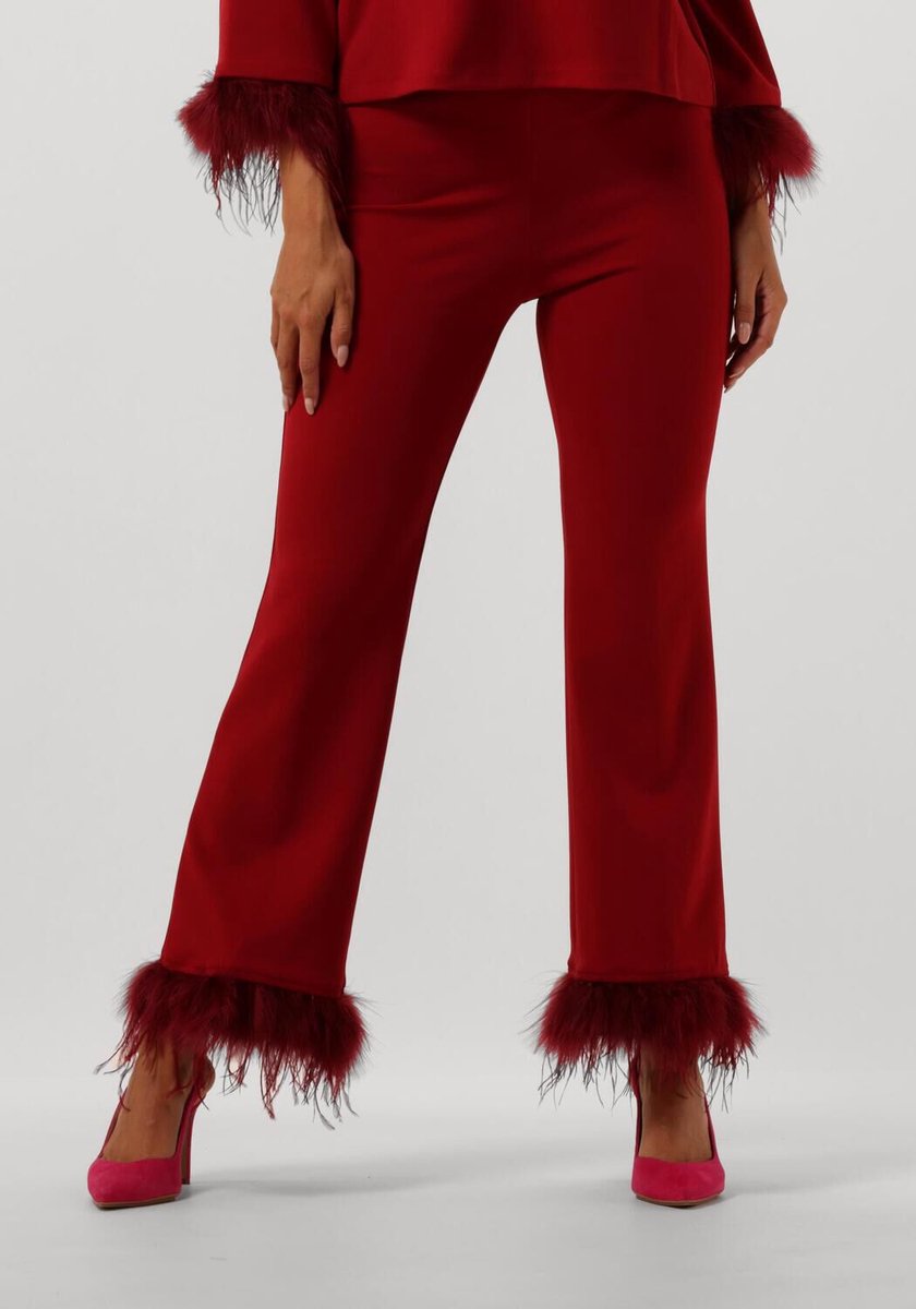 Ana Alcazar Trousers 050860 Broeken Dames - Rood - Maat 40