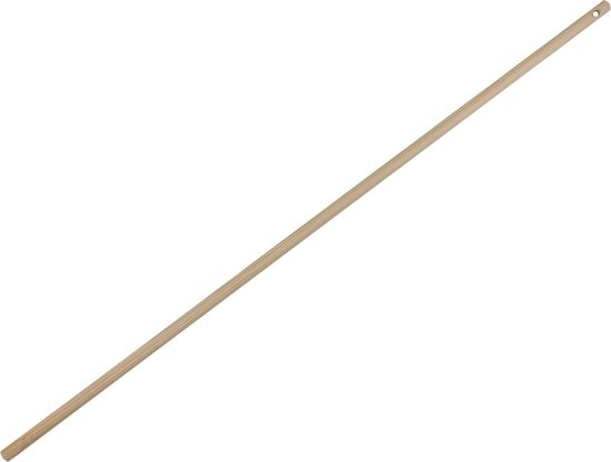Brumag Straatbezem/buitenbezem - hout/kunststof - steel 129 cm - borstelkop breed 25 cm - rood - met steelhouder van Brumag — afbeelding 2
