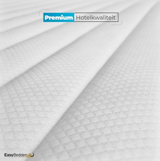 Easy Lits Surmatelas - 180x210 - Topper HR Mousse froide - Dureté Medium - Hybride - Surmatelas - environ 7 cm - Cique lavable amovible - Orthopédique - Anti-allergique - Topper Hotel XL - Anti Bactérien - Certifié CertiPUR® et Oekotex