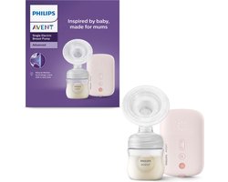 Philips Avent Enkele Elektrische Borstkolf- Draagbaar - Roze -SCF395/01