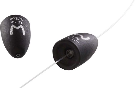 Westin Add-it Tungsten Bullet Weights Matt Black 5g van Westin — afbeelding 2