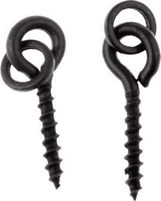 PB Products - Round Ring Bait Screw 12 mm - 10 stuks van PB Products — afbeelding 2