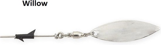 Z-man Zman Trd Spinz Tail Spinners Zilver Colorado van Z-man — afbeelding 3