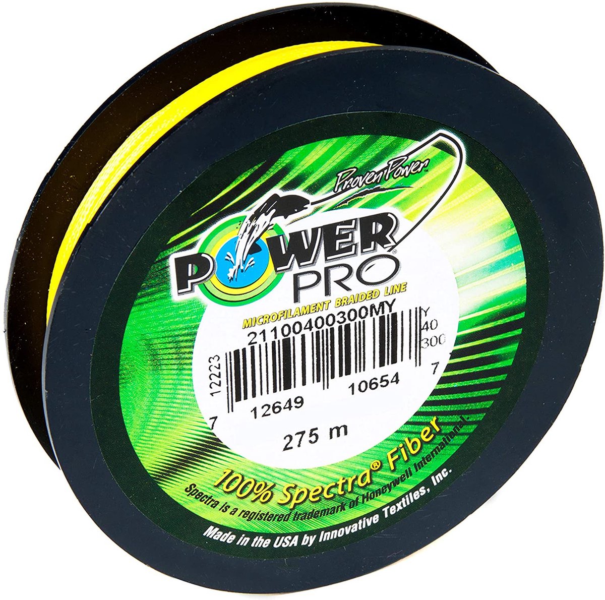 Power Pro Spectra 275 M Lijn Geel 0.080 mm