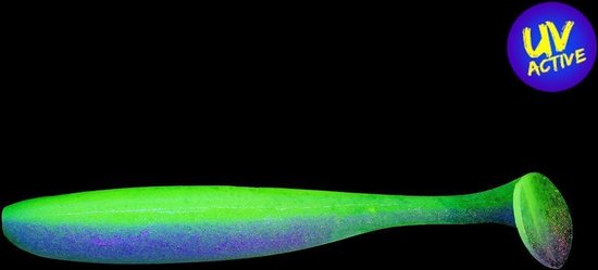 Keitech Easy Shiner - 4.5 Inch Geel 11.5cm chartreuse shad van Keitech — afbeelding 2