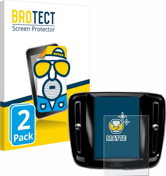 BROTECT - Screenprotector voor Volvo XC40 Sensus Connect 8.7" 2018-2020 - Folie Beschermfolie matte (2 Stuks)