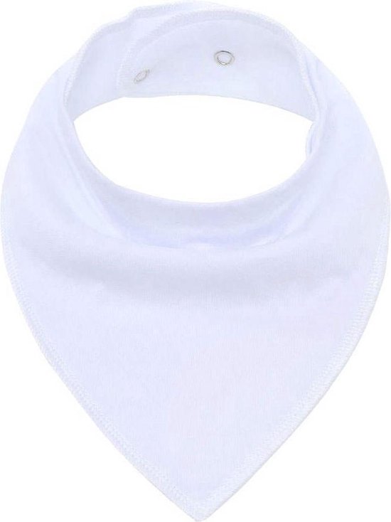 6 Stuks Bandana Slabbetjes met Fleece laag - Baby Blauw Groen Grijs van CottonColors. — afbeelding 4