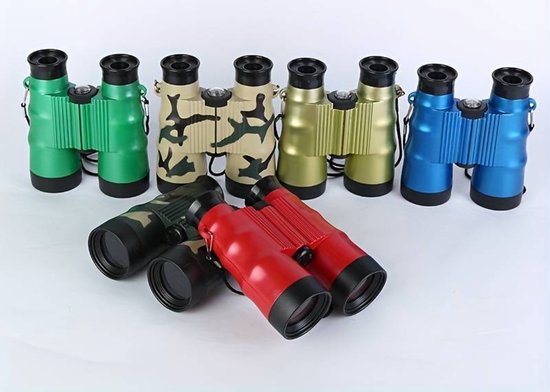 Jumelles Bovista - Jumelles compactes - Jumelles - Ornithologue - Observation des oiseaux - Jouets - Rouge