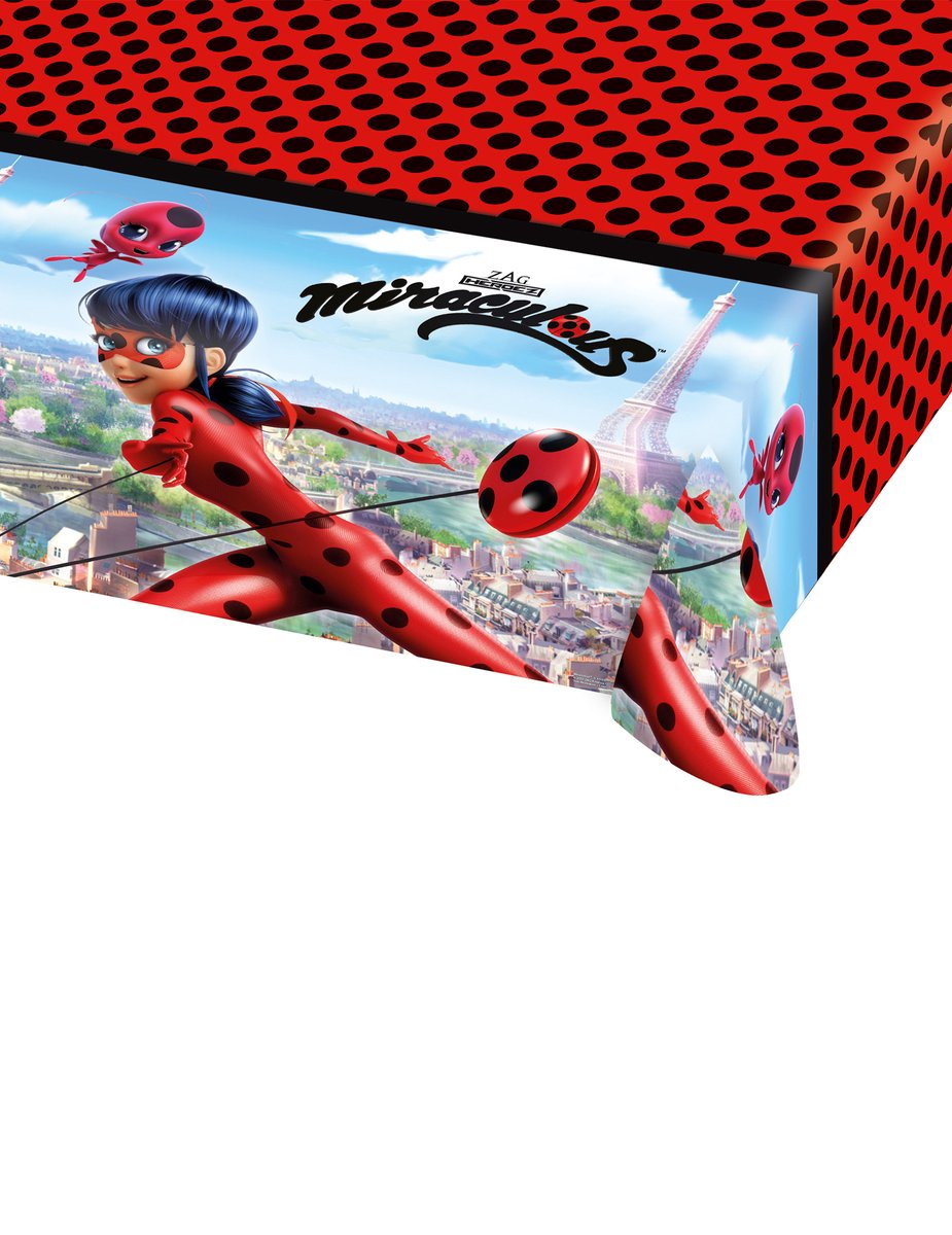 RIETHMULLER - Plastic Ladybug Miraculous tafelkleed