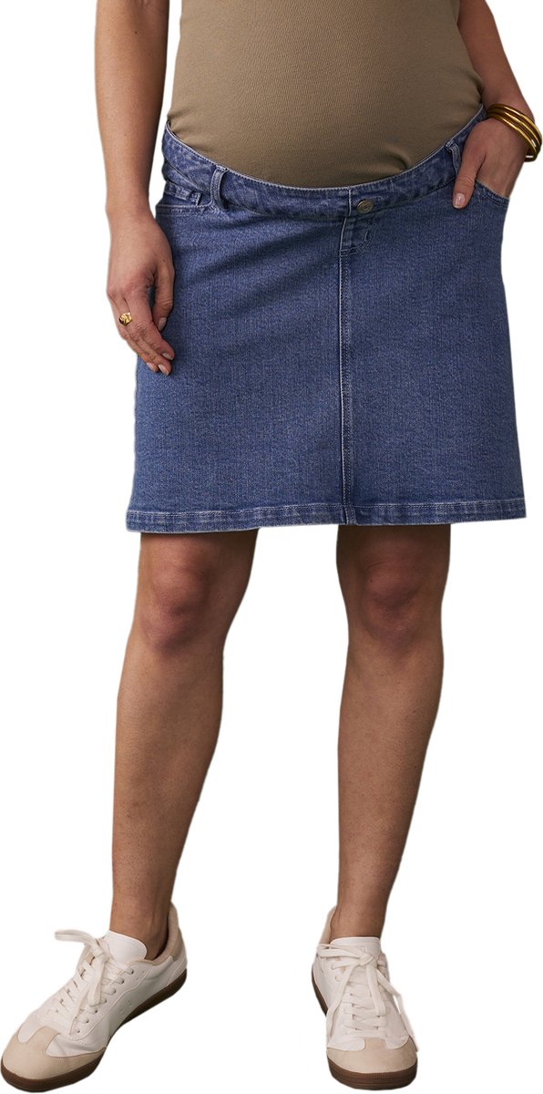 ENVIE DE FRAISE Kort denim zwangerschapsrokje ENVIE DE FRAISE