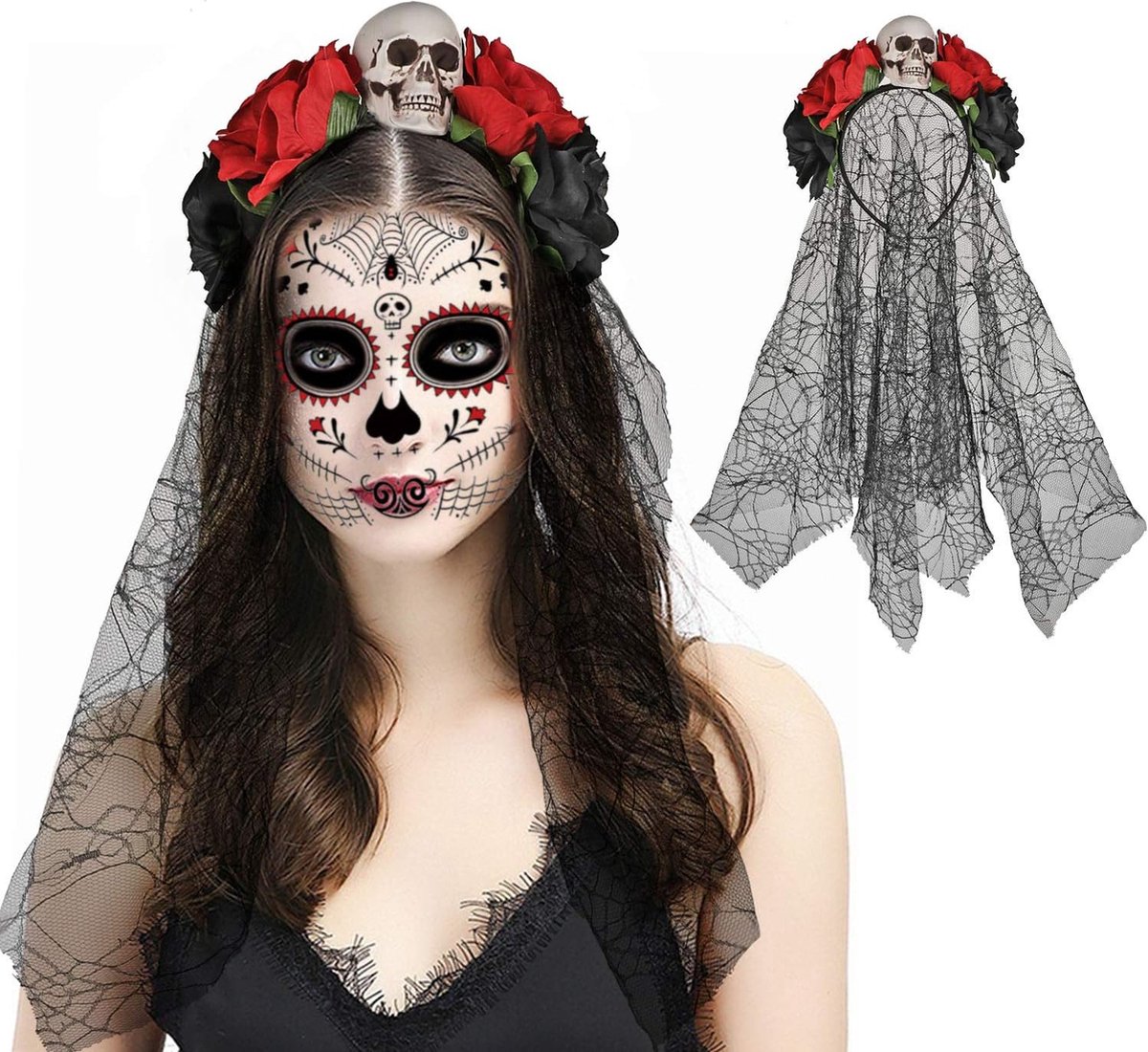 Solacis Halloween Decoratie - Haarband - Halloween versiering - Horror - Eng - Must have voor halloween!