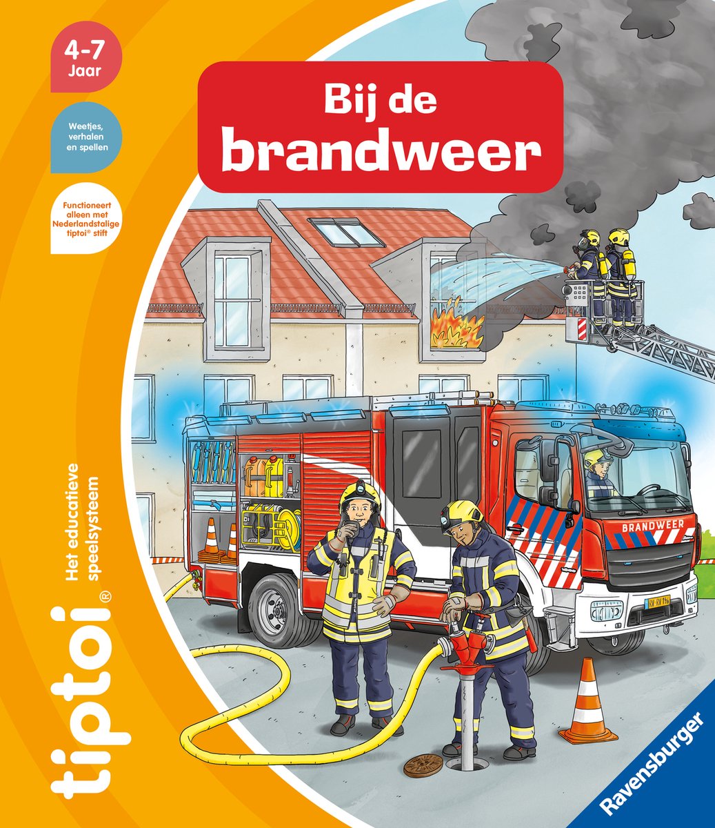 TipToi - Boek - Bij de brandweer - Leersysteem — afbeelding 2