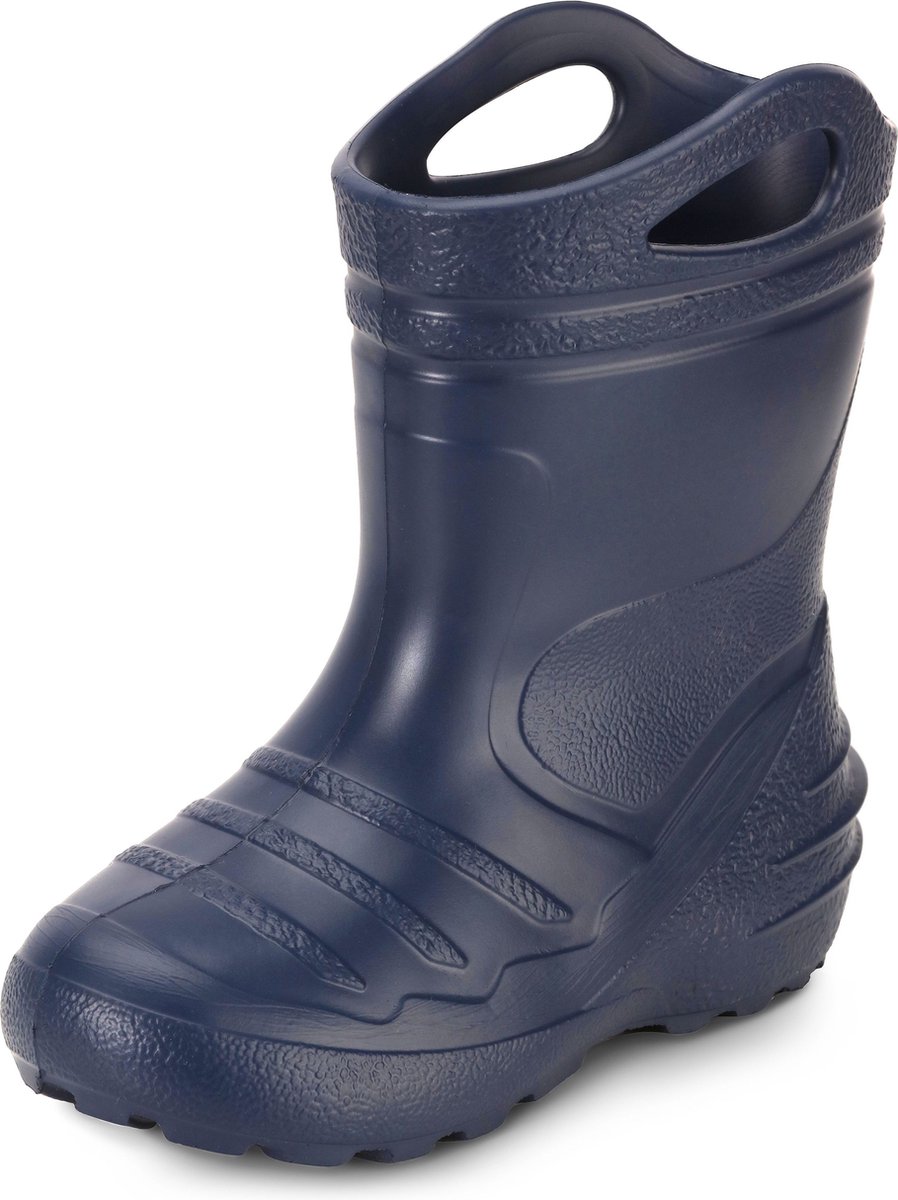 Ladeheid LA-KL-051-Summer Kinderen Regenlaarzen - Rubber Laarzen - EVA - Donkerblauw - 31