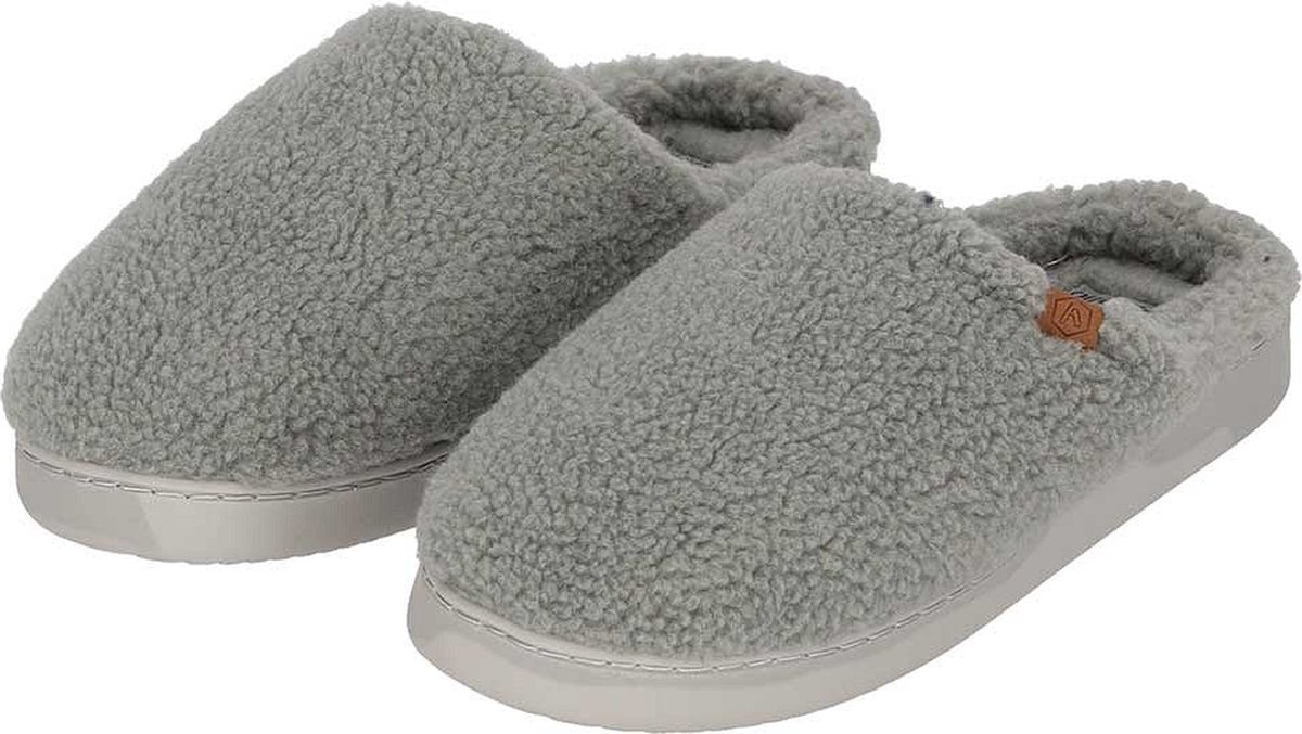 Pantoffels heren teddy wol - Morethansocks