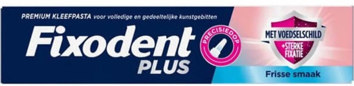 Goedkoopste Fixodent Kleefpasta Plus Duo Bescherming Premium 40 gr - Voordeelverpakking 12 stuks