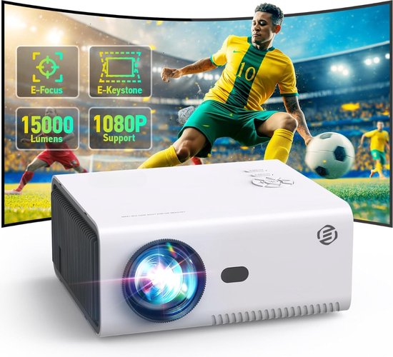 Equivera Mini Beamer - Draagbare Beamer - Beamer - Mini Beamer Projector - Projector - Mini Projector