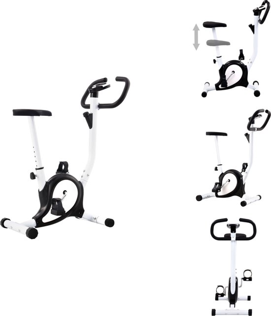 vidaXL - Hometrainer - met - bandweerstand - zwart - vidaXL - €119,99